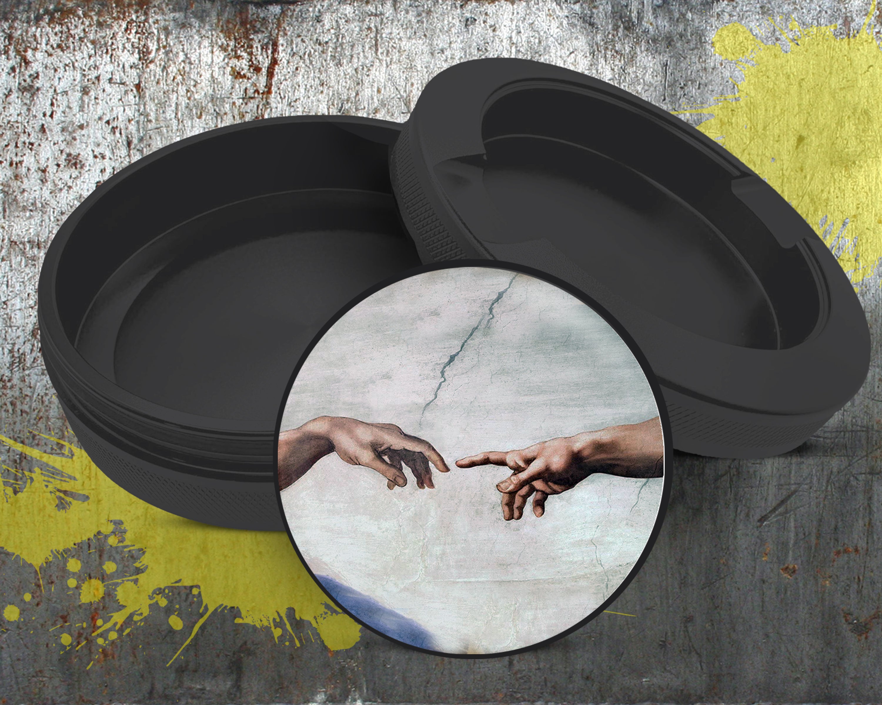 Sistine Chapel, Hand of God,Michaelangelo Snus Storage Case Bottle Opener