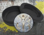 Celestial Swan Lake Angels Snus Storage Case Bottle Opener