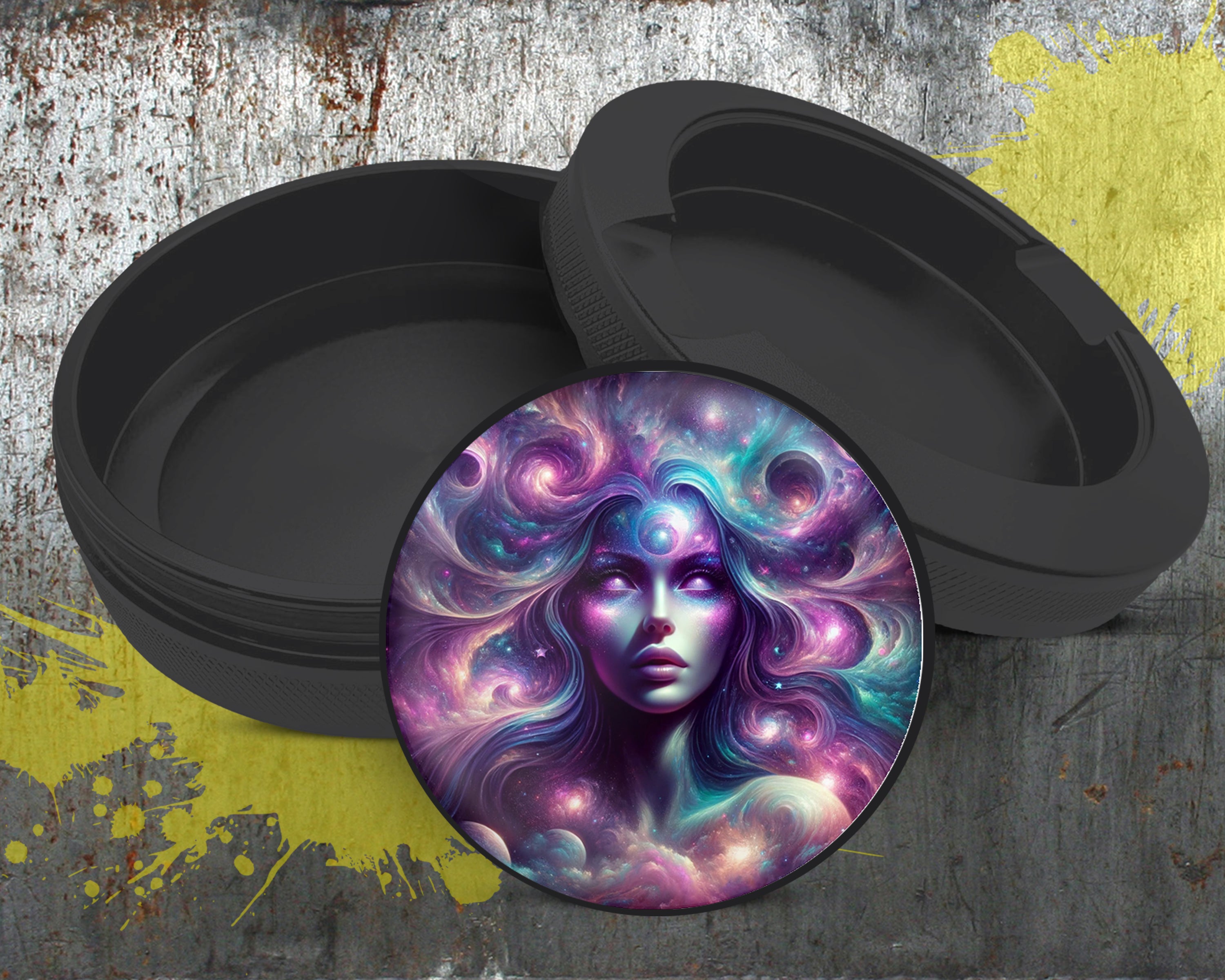 Cosmic Witchy Woman  Snus Storage Case Bottle Opener