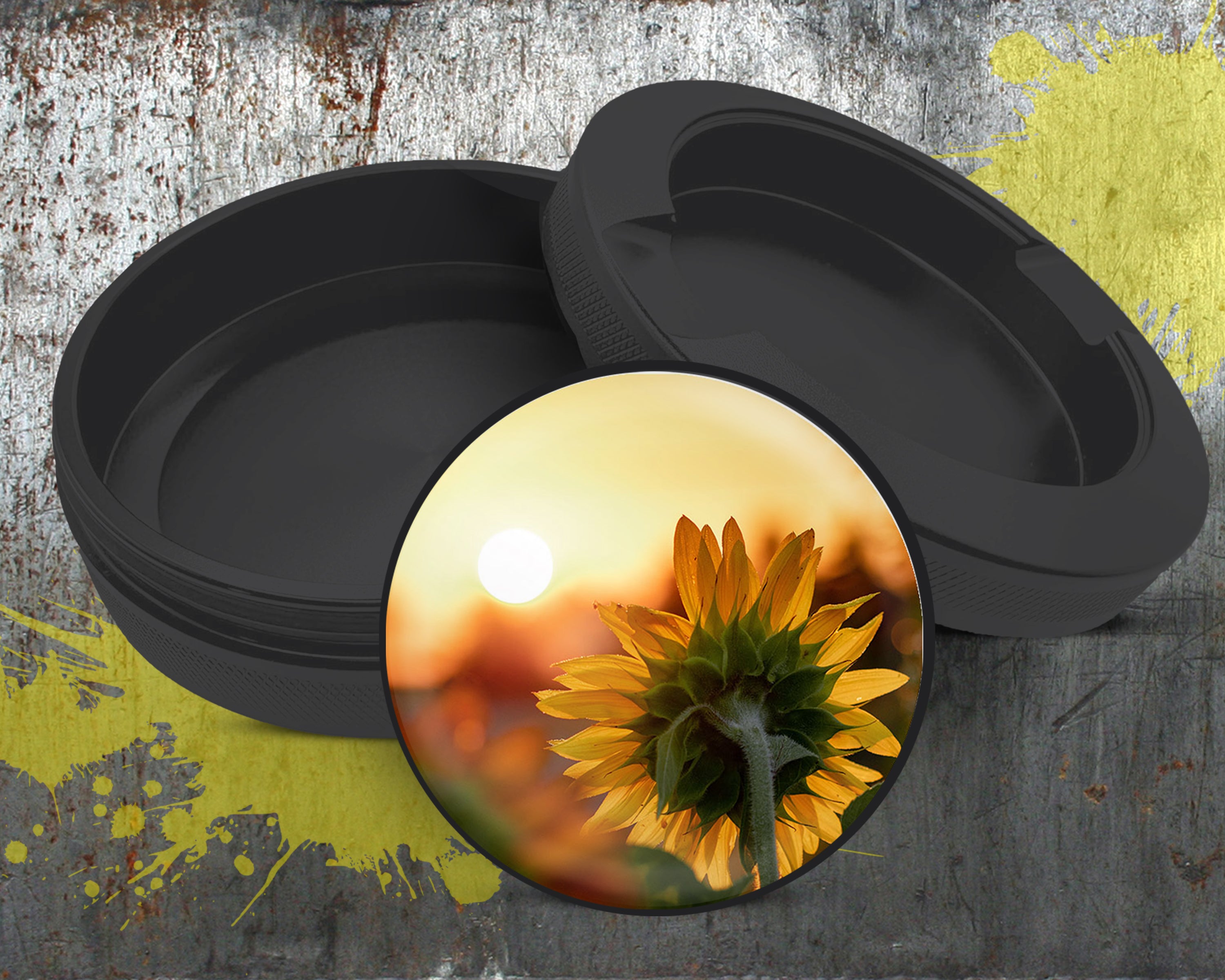 Sunflower Snus Storage Case Bottle Opener