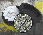 Viking Battle Axes Snus Storage Case Bottle Opener