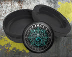 Celestial Scorpio Moon Circle Snus Storage Case Bottle Opener