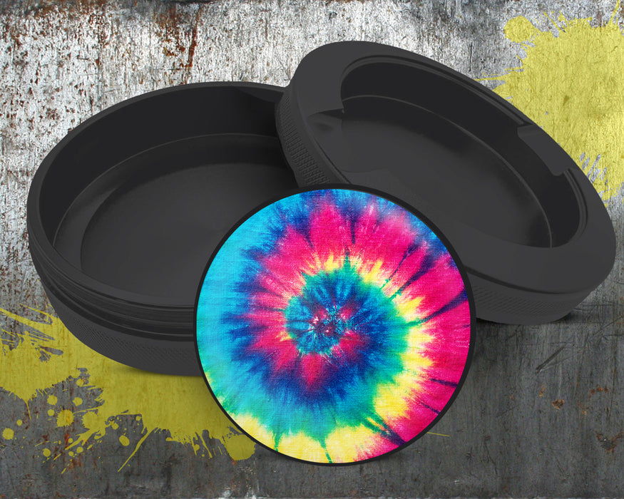 Peace, Love and Tie Dye Snus Storage Case Bottle Opener