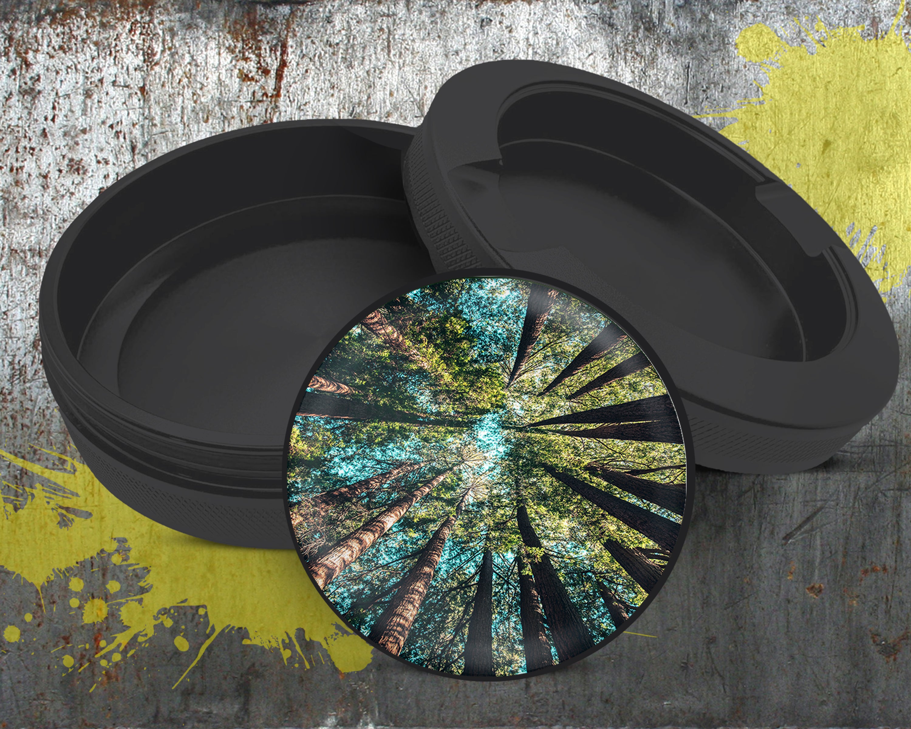 Trees Forest Snus Storage Case Bottle Opener