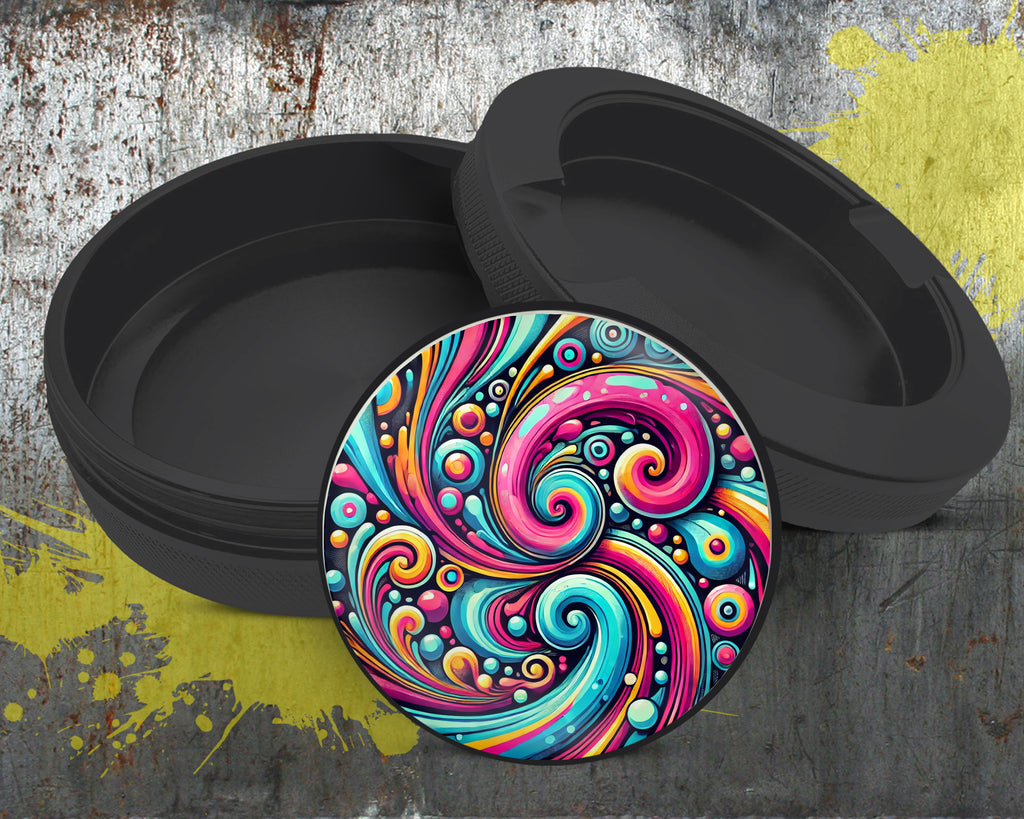 Psychedelic, Vibrant Snus Storage Case Bottle Opener