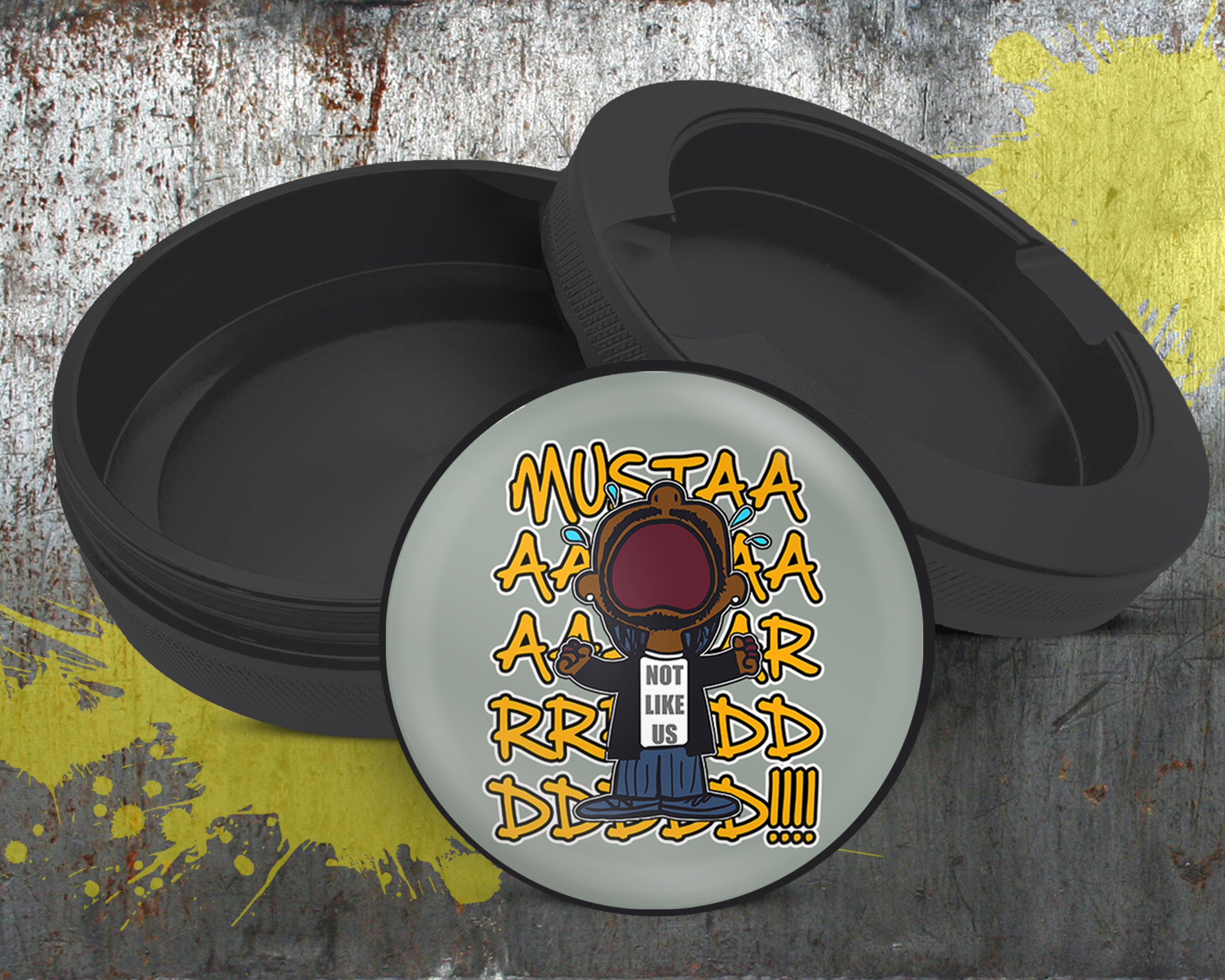 Mustard! Kdot Meme Snus Storage Case Bottle Opener