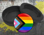 Progressive Pride Flag LGBTQ+ Inclusive Snus Storage Case Bottle Opener