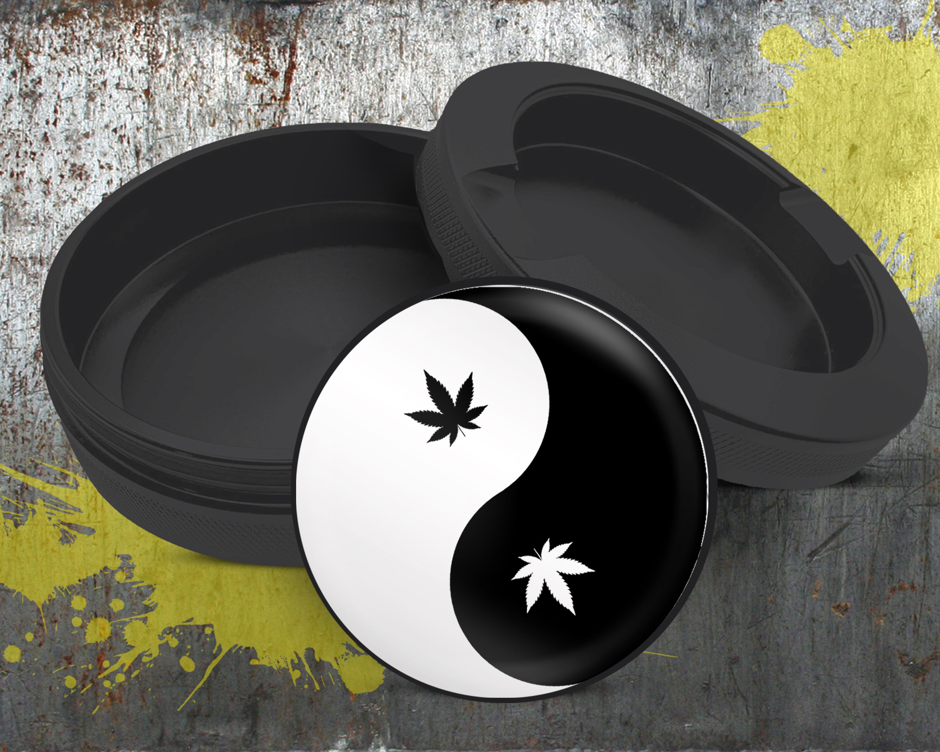 Yin Yang  Snus Storage Case Bottle Opener