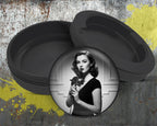 Noir Rose Vintage Elegance Snus Storage Case Bottle Opener