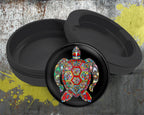 Colorful Sea Turtle Mandala Snus Storage Case Bottle Opener