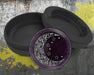 Purple Crescent Moon and Stars Snus Storage Case Bottle Opener