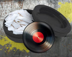 Red Vinyl Record  Snus Storage Case Bottle Opener