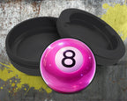 Glossy Pink Magic 8 Ball Pop Aesthetic Snus Storage Case Bottle Opener