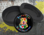 Beware Of Pitbulls They Will Steal Your Heart Snus Storage Case Bottle Opener