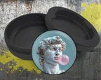 Michelangelo Statue Of David Blowing A Bubble Snus Storage Case Bottle Opener