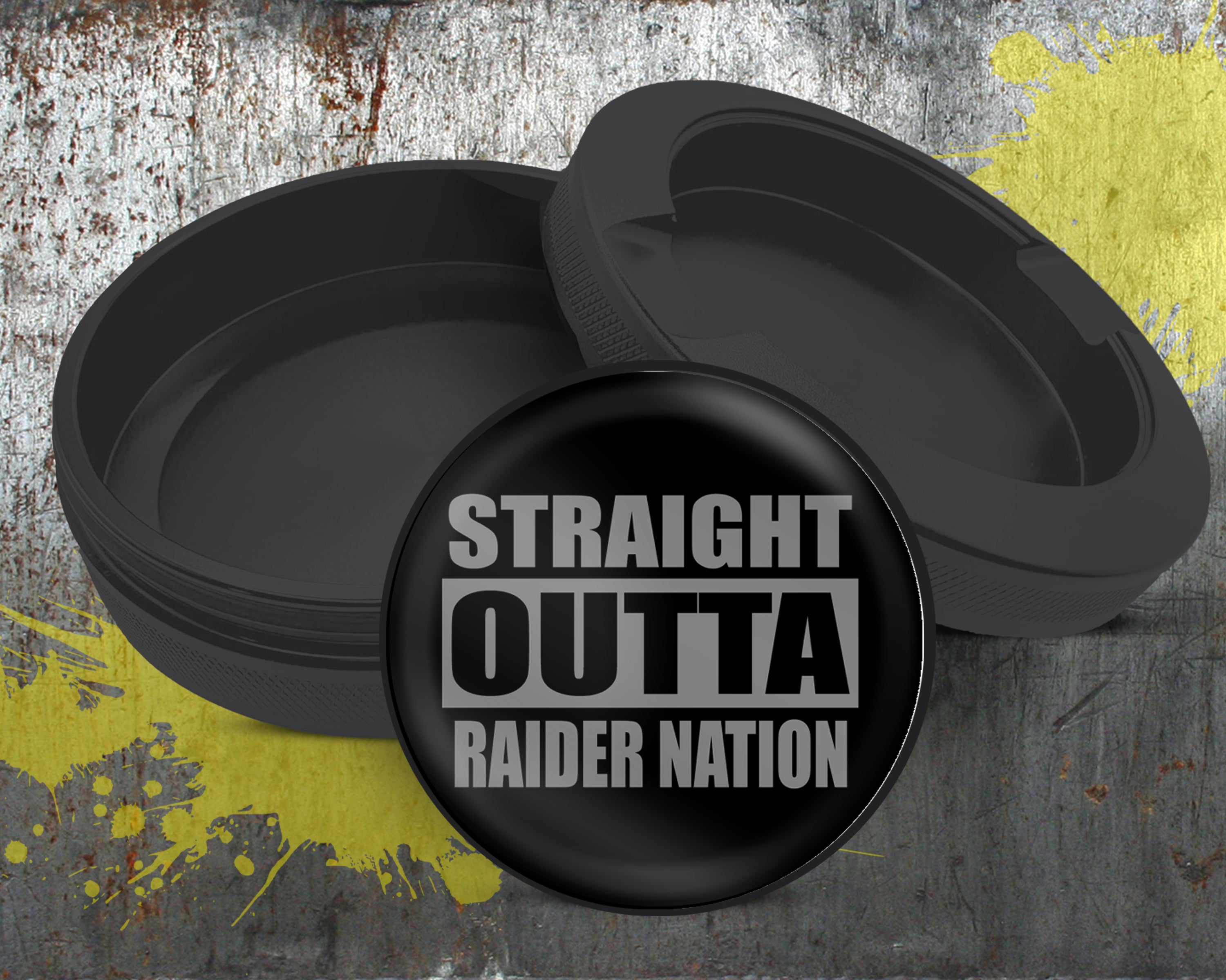 Straight Outta Raider Nation Snus Storage Case Bottle Opener