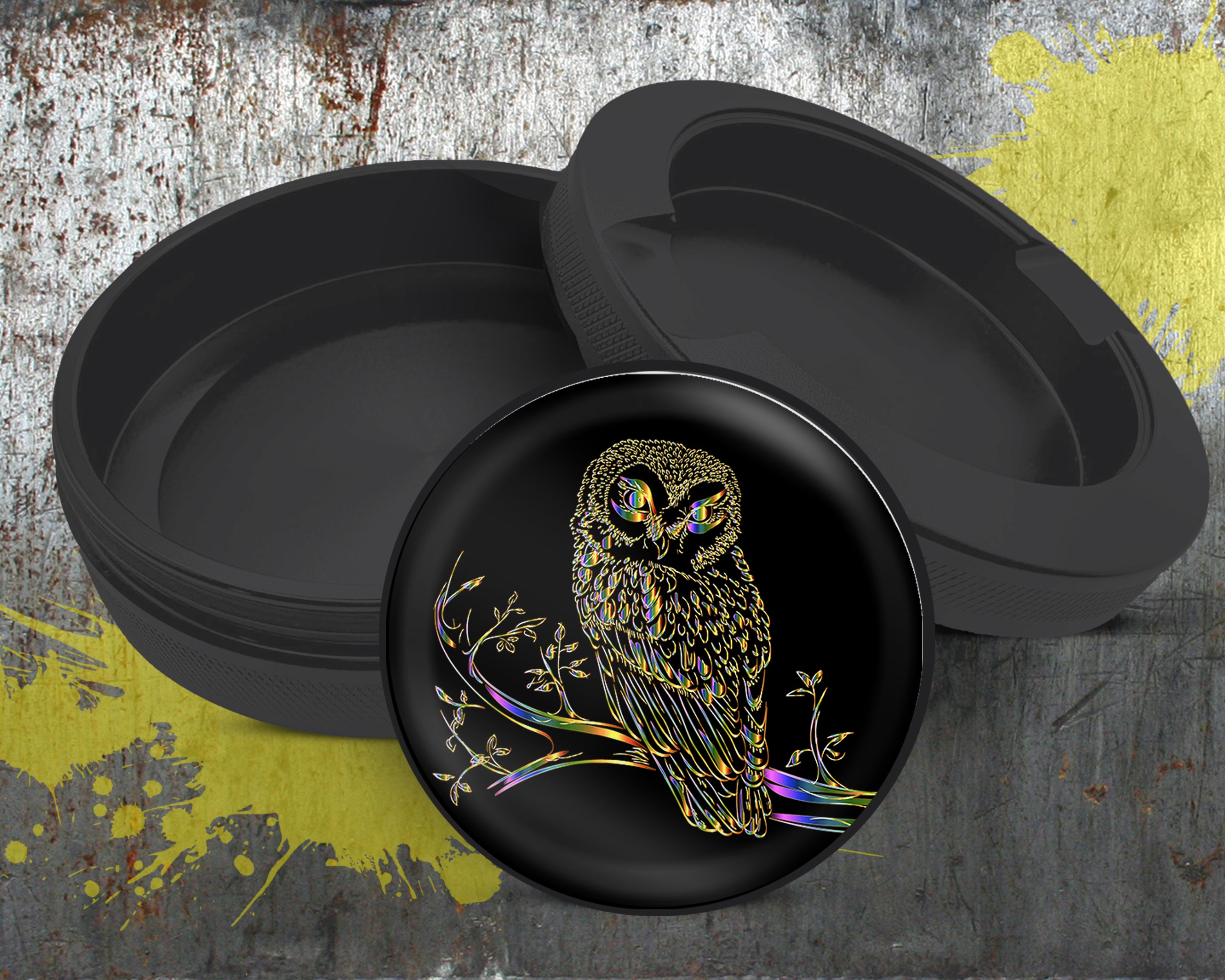 Owl Grinder Snus Storage Case Bottle Opener