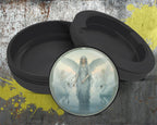Art Nouveau Swan Angelic Vision Snus Storage Case Bottle Opener