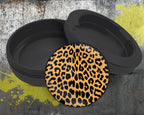 Leopard Print Snus Storage Case Bottle Opener