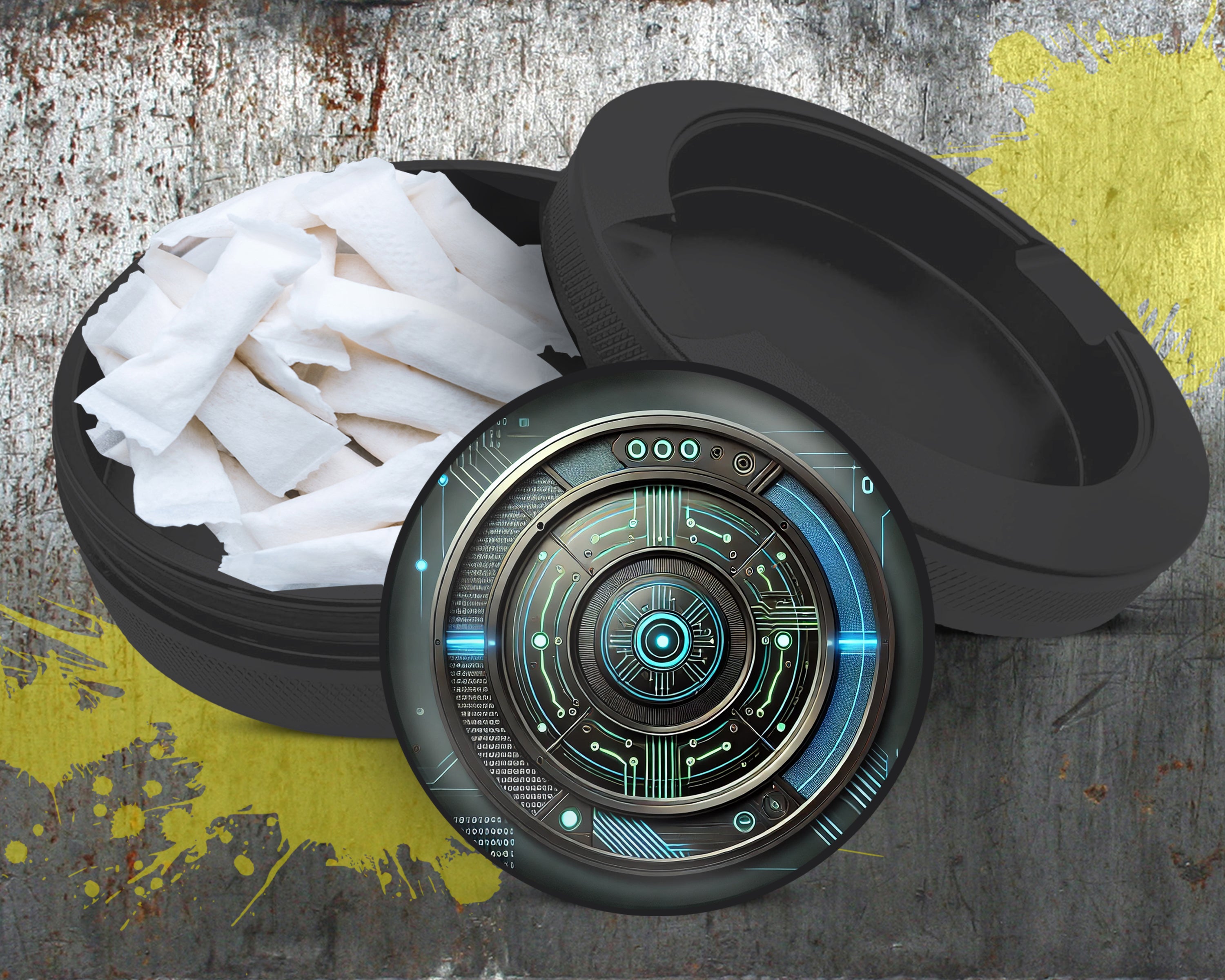 Tech Bro Snus Storage Case Bottle Opener