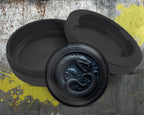 Runic Sea Serpent Emblem Snus Storage Case Bottle Opener