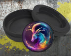 Capricorn Zodiac Goat Symbol Birth Sign Snus Storage Case Bottle Opener
