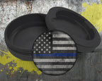 Flag Thin Blue Line Snus Storage Case Bottle Opener