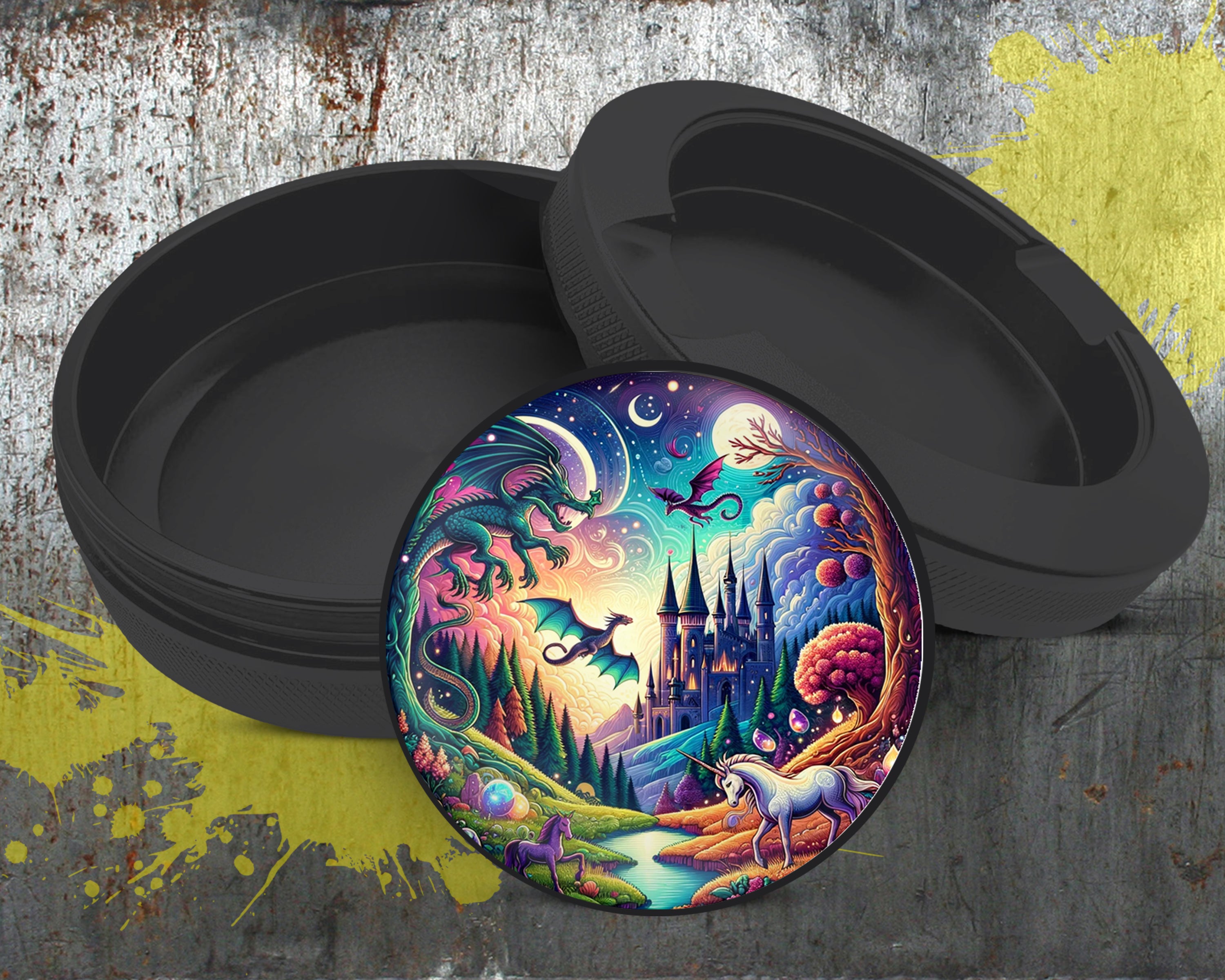 Dragon Mythical Fantasy Snus Storage Case Bottle Opener