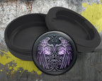 Celestial Wings Knotwork Crest Snus Storage Case Bottle Opener