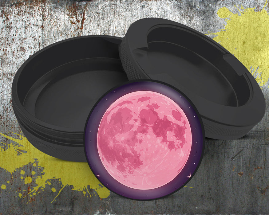 Anime Rose Pink Full Moon Aesthetic Snus Storage Case Bottle Opener