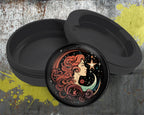 Celestial Moon Goddess Snus Storage Case Bottle Opener