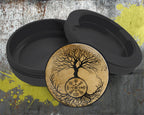 Viking Grinder Tree of Life Snus Storage Case Bottle Opener