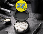 Snus Storage Case Unclench Your Jaw Black