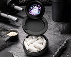 Snus Storage Case Cute Vaporwave Ghost Vibes Black