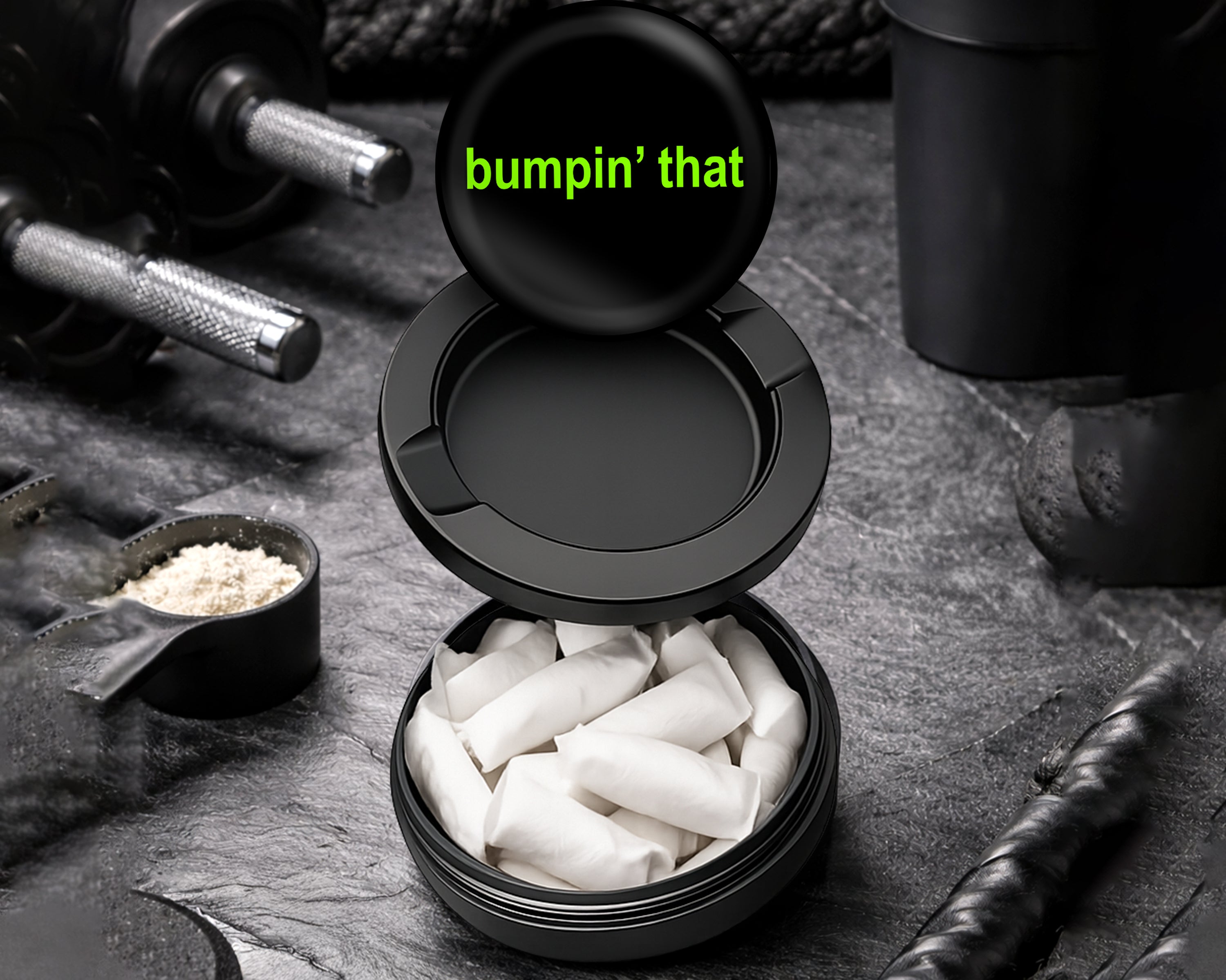 Snus Storage Case Bumpin That Brat Black