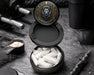 Snus Storage Case Celestial Moonphase Lion Crest Black