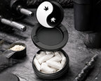Snus Storage Case Yin Yang  Black