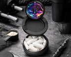 Snus Storage Case Libra Zodiac Sign Gift, Birth Sign Black