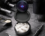 Snus Storage Case Neon Eye Chaos Sigil Black