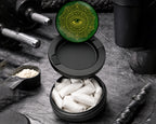 Snus Storage Case Golden All-Seeing Eye Black