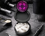 Snus Storage Case Witchy Cosmic Sigil Mandala Black
