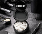 Snus Storage Case Cuntry Been Country Black