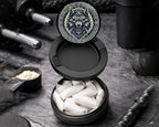 Snus Storage Case Giant Norse Wolf Fenrir Black