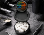 Snus Storage Case Valknut Tree of Seasons Black