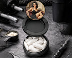 Snus Storage Case Sultry Vintage Glamour Muse Black