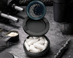 Snus Storage Case Blue Moon Lunar Black
