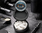 Snus Storage Case Modern Nazar Evil Eye Black