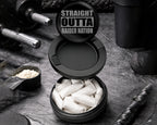 Snus Storage Case Straight Outta Raider Nation Black