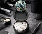Snus Storage Case Psychedelic Ravens Goblincore Black