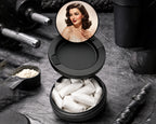 Snus Storage Case Classic Hollywood Pinup Glam Black
